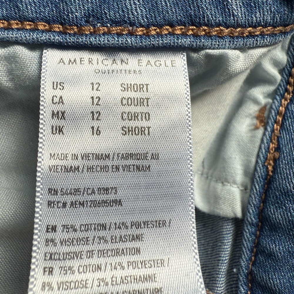 American Eagle Blue Denim Shorts